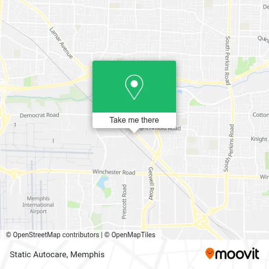 Static Autocare map