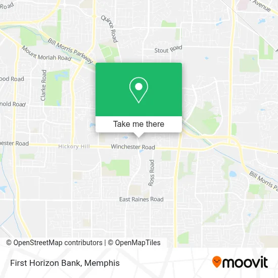 First Horizon Bank map