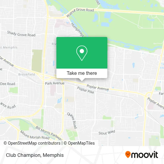 Club Champion map