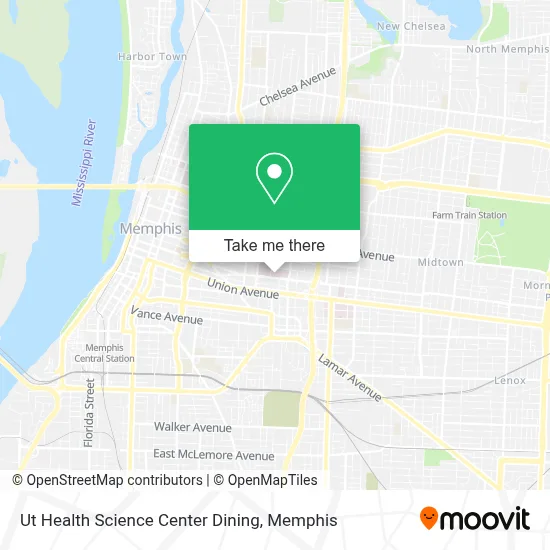 Ut Health Science Center Dining map