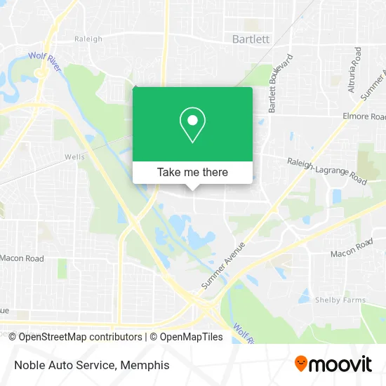 Noble Auto Service map