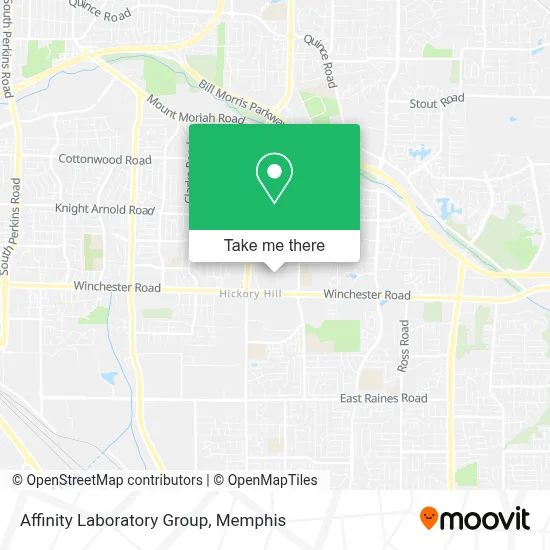 Affinity Laboratory Group map