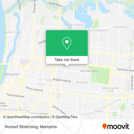 Rooted Stretching map