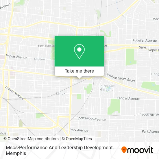 Mscs-Performance And Leadership Development map