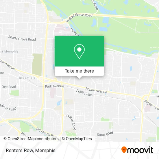 Renters Row map