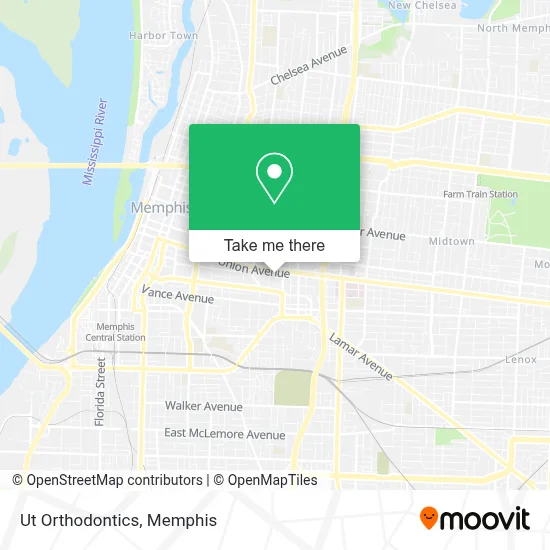 Ut Orthodontics map