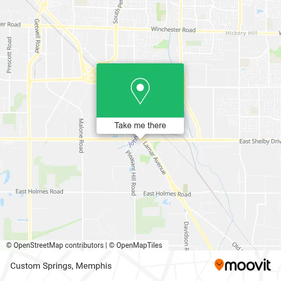 Custom Springs map