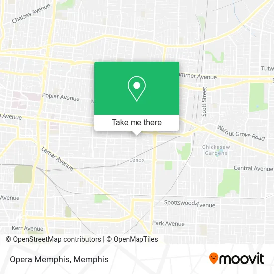 Opera Memphis map