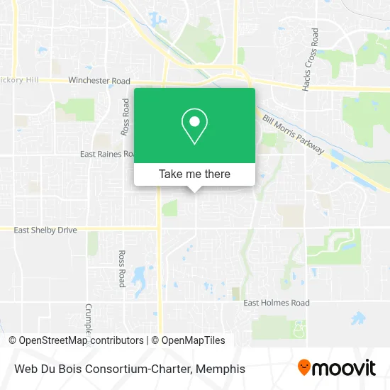 Web Du Bois Consortium-Charter map