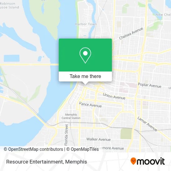 Resource Entertainment map