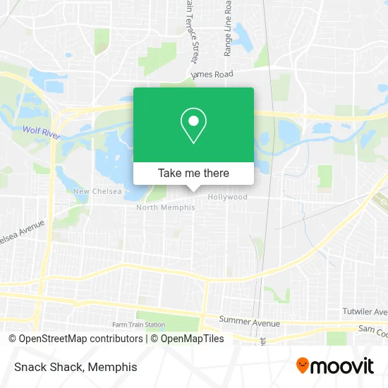Snack Shack map