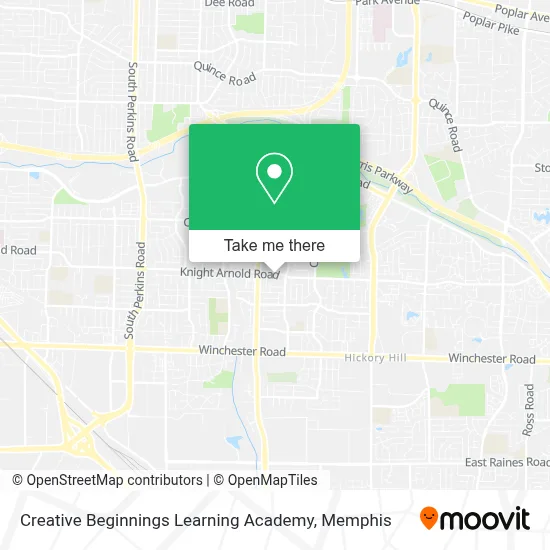 Creative Beginnings Learning Academy map