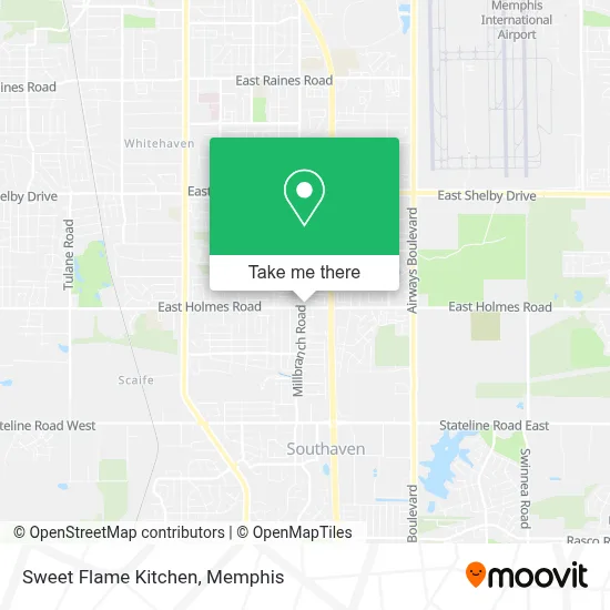 Sweet Flame Kitchen map