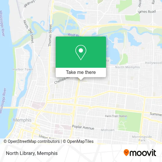 North Library map