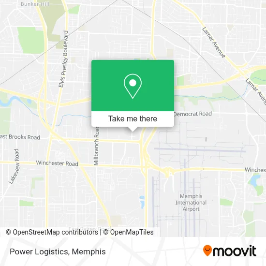 Power Logistics map