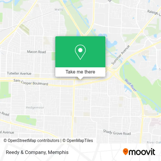 Reedy & Company map