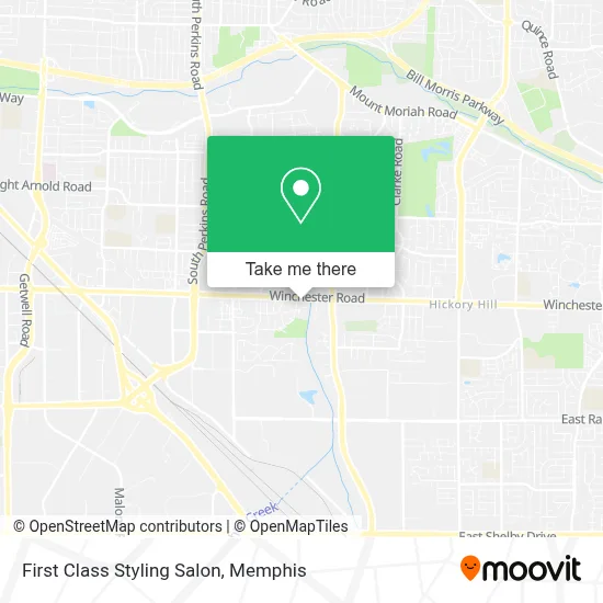 First Class Styling Salon map