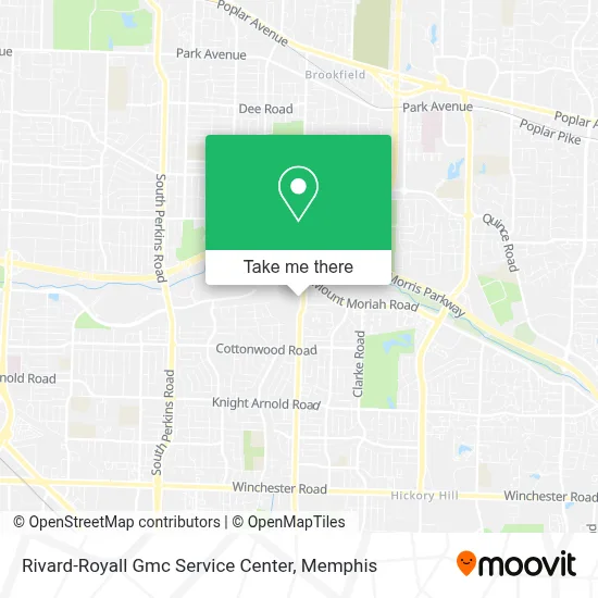 Rivard-Royall Gmc Service Center map