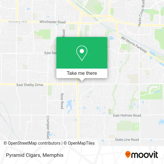 Pyramid Cigars map