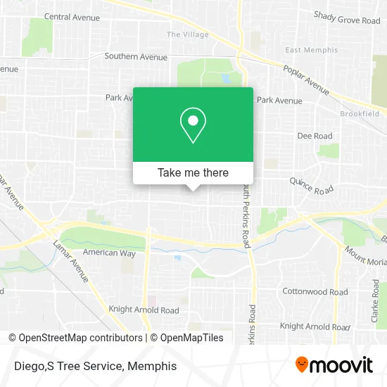 Diego,S Tree Service map