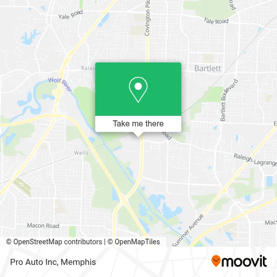 Pro Auto Inc map