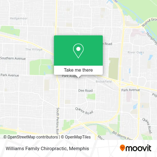 Williams Family Chiropractic map
