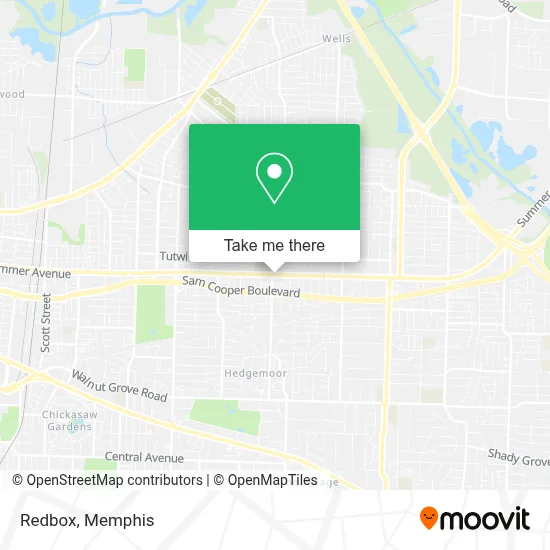 Redbox map