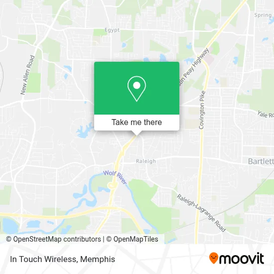 In Touch Wireless map