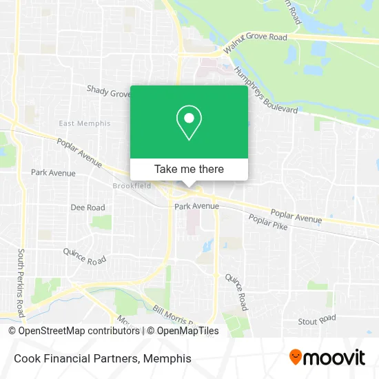 Cook Financial Partners map