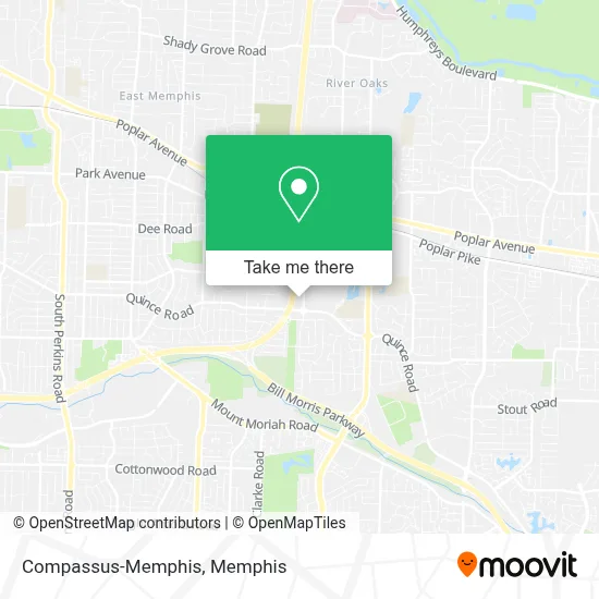 Compassus-Memphis map