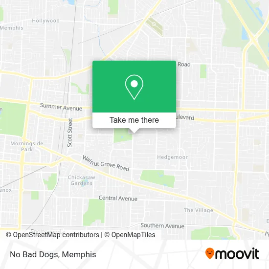 No Bad Dogs map