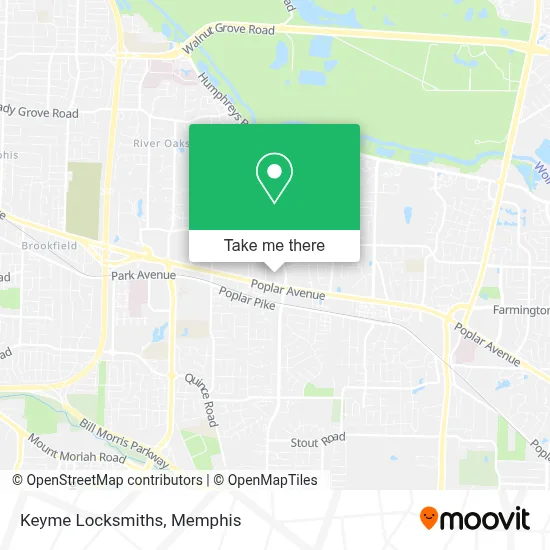 Keyme Locksmiths map