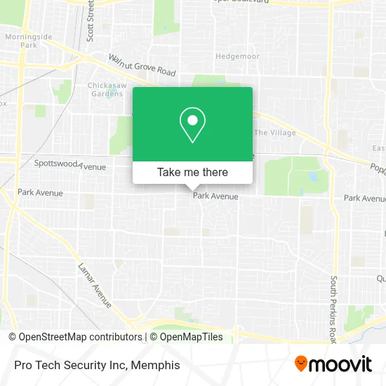Pro Tech Security Inc map