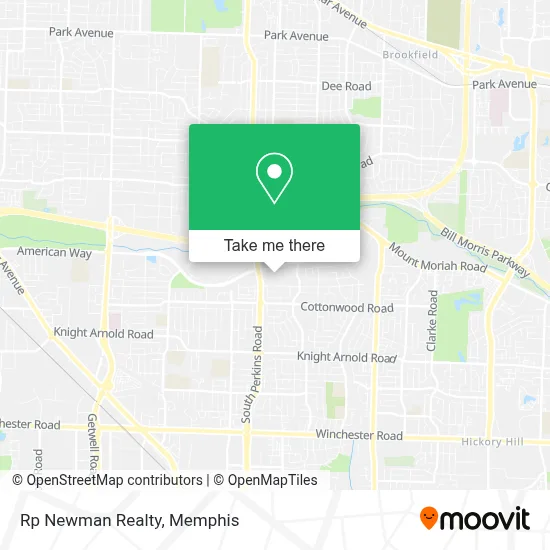 Rp Newman Realty map