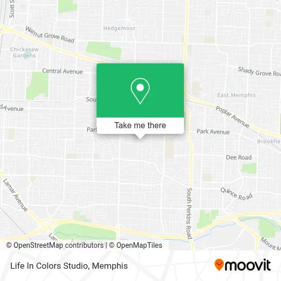 Life In Colors Studio map