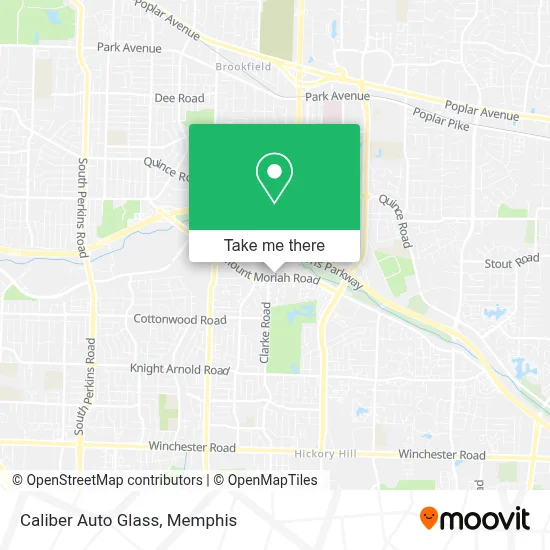 Caliber Auto Glass map