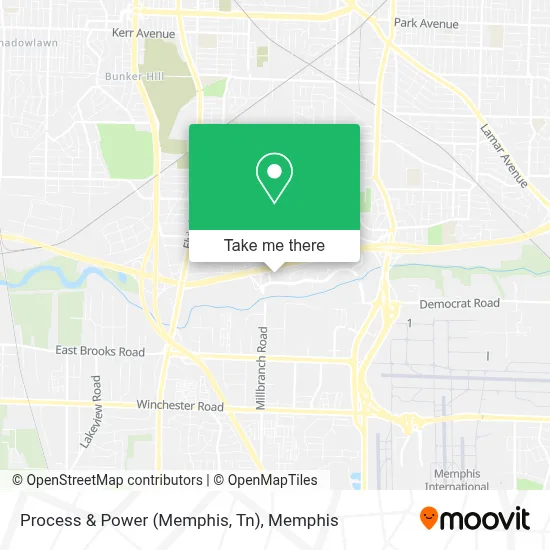Process & Power (Memphis, Tn) map