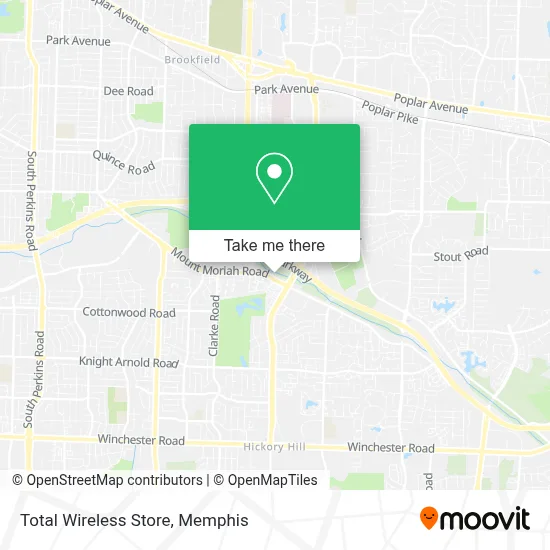 Total Wireless Store map