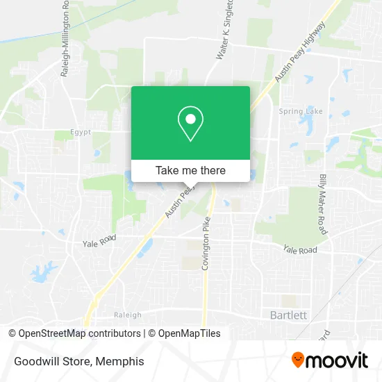 Goodwill Store map