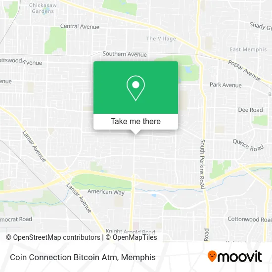 Coin Connection Bitcoin Atm map