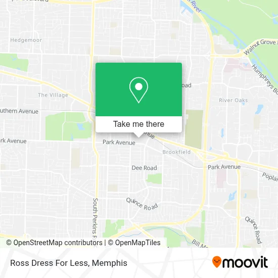 Ross Dress For Less map