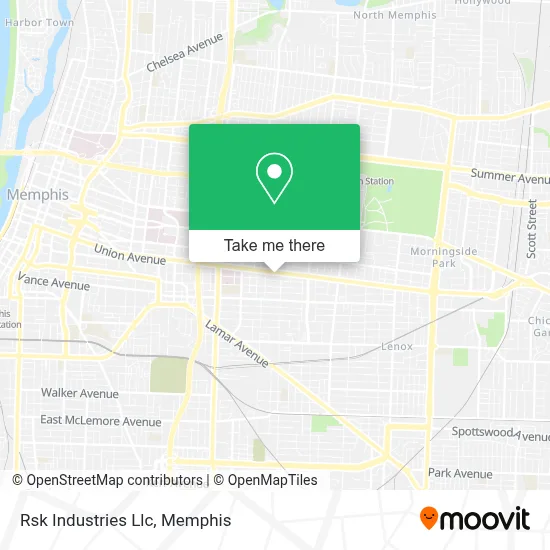 Rsk Industries Llc map