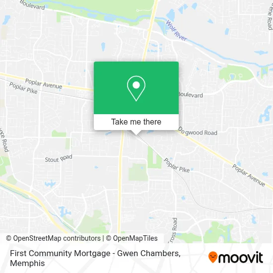 First Community Mortgage - Gwen Chambers map