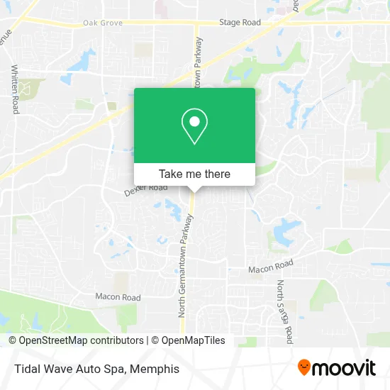 Tidal Wave Auto Spa map