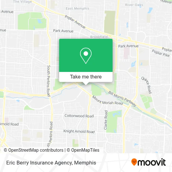 Eric Berry Insurance Agency map
