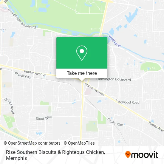 Rise Southern Biscuits & Righteous Chicken map