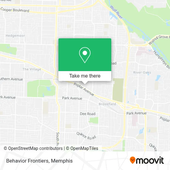 Behavior Frontiers map