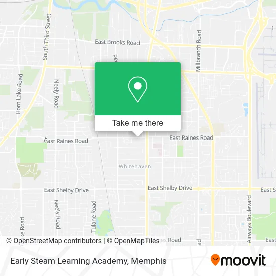 Early Steam Learning Academy map
