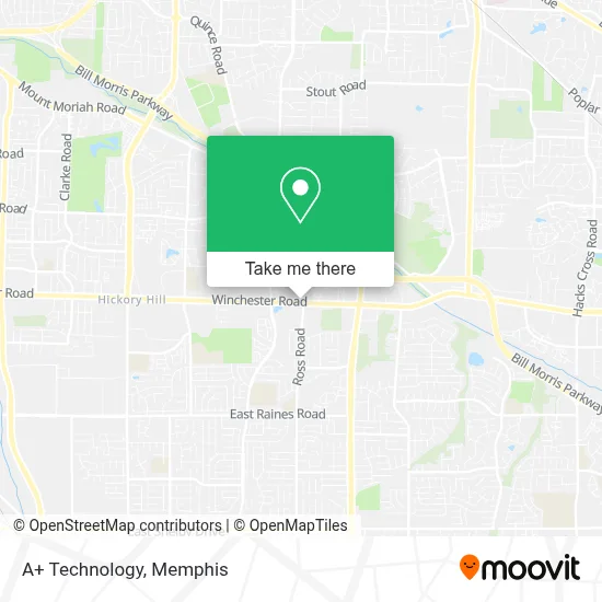 A+ Technology map
