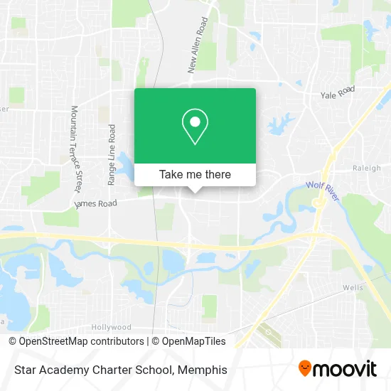 Star Academy Charter School map